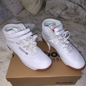Retro Reebok classics high top.  Size 8